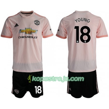 Billiga Fotbollströjor Manchester United Young 18 Barn Borta tröja 2018/19 Kortärmad